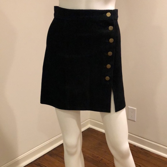 Dresses & Skirts - Leather Suede Mini Skirt